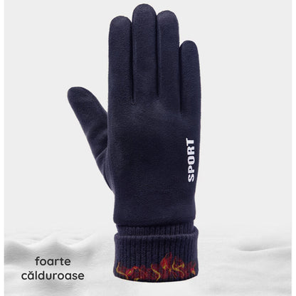 Manusi De Iarna Tactile Unisex Techsuit ST0009, Marime Universala, Albastre