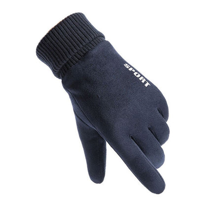 Manusi De Iarna Tactile Unisex Techsuit ST0009, Marime Universala, Albastre