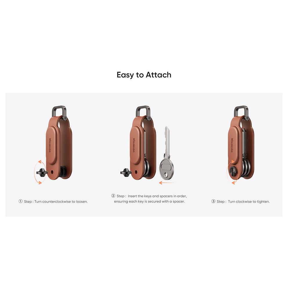 Mcdodo SmartTag Keys Napa Pro AT-3830 pentru iOS Series, Negru