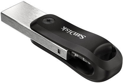 Memorie Externa USB-A 3.0 / Lightning SanDisk iXpand Go, 256Gb SDIX60N-256G-GN6NE