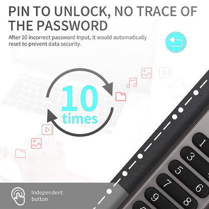 Memorie Externa USB-A 3.0 OEM XC002 KeySecure, 64Gb