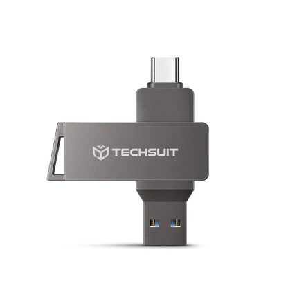 Memorie Externa USB-A 3.0 / USB-C Techsuit THSM20, 256Gb