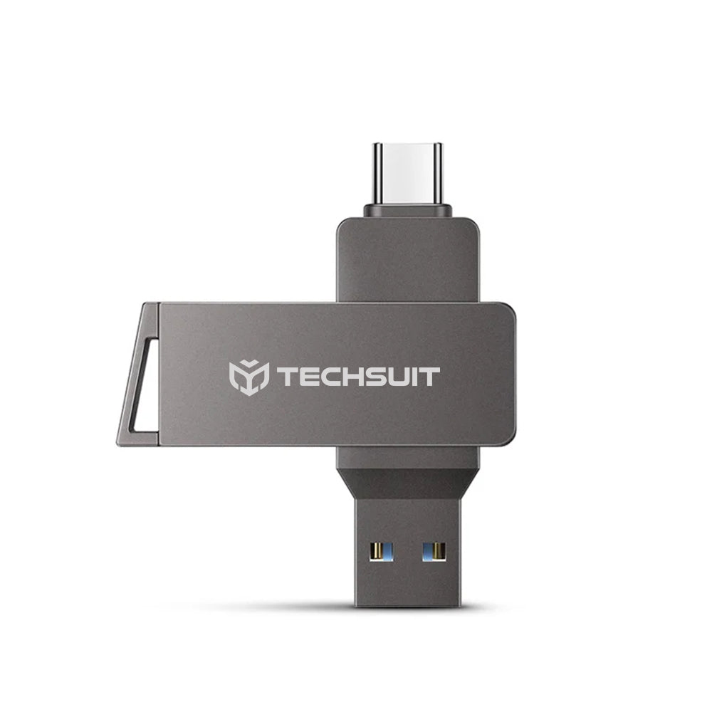 Memorie Externa USB-A 3.0 / USB-C Techsuit THSM20, 64Gb