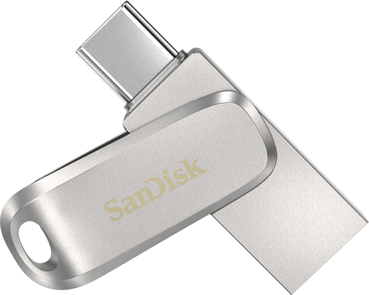 Memorie Externa USB-A 3.2 / USB-C SanDisk Ultra Luxe Dual Drive, 512Gb SDDDC4-512G-G46