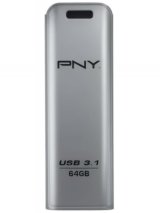 Memorie Externa USB-A 3.1 PNY Elite Steel, 64Gb FFD64GESTEEL31G-EF