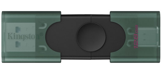 Memorie Externa USB-A 3.2 / USB-C Kingston Duo, 128Gb DTDEG2/128GB