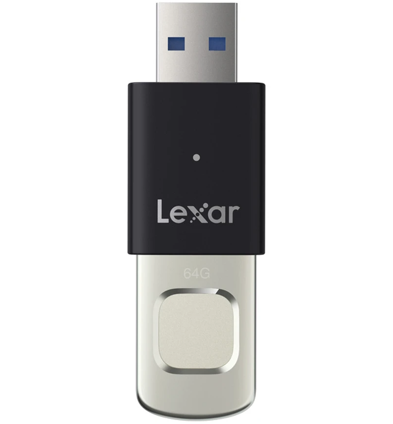 Memorie Externa USB-A 3.2 Lexar JumpDrive Fingerprint F35 Pro, 64Gb