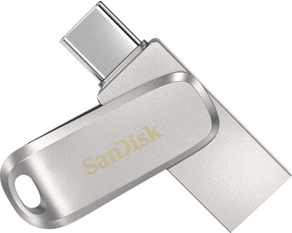 Memorie Externa USB-A 3.2 / USB-C SanDisk Ultra Luxe Dual Drive, 256Gb SDDDC4-256G-G46