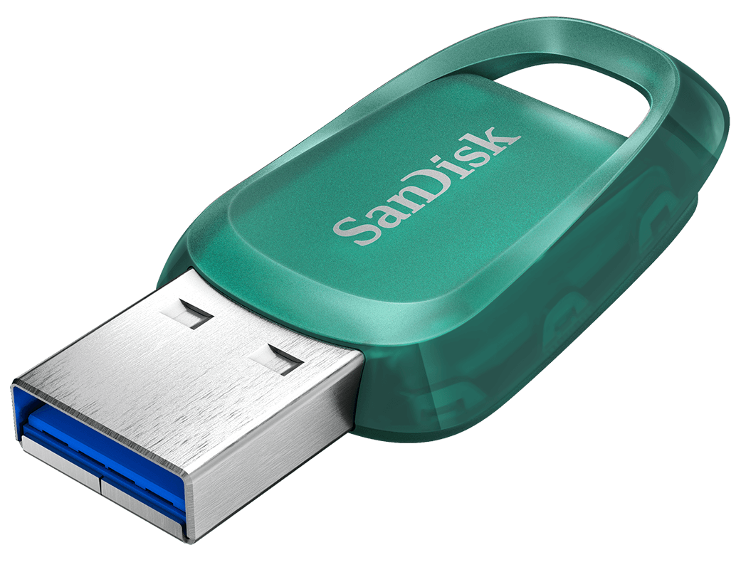 Memorie Externa USB-A 3.2 SanDisk Ultra Eco, 128Gb SDCZ96-128G-G46