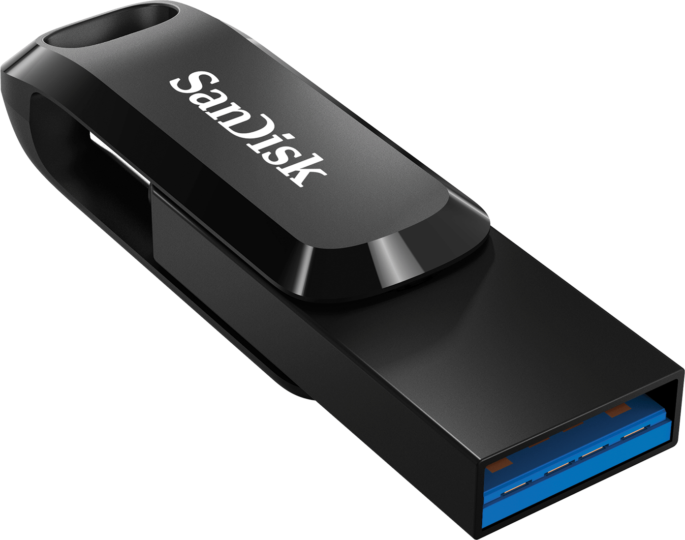 Memorie Externa USB-A 3.2 / USB-C SanDisk Ultra Dual Go, 1TB SDDDC3-1T00-G46