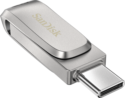 Memorie Externa USB-A 3.2 / USB-C SanDisk Ultra Luxe Dual Drive, 256Gb SDDDC4-256G-G46