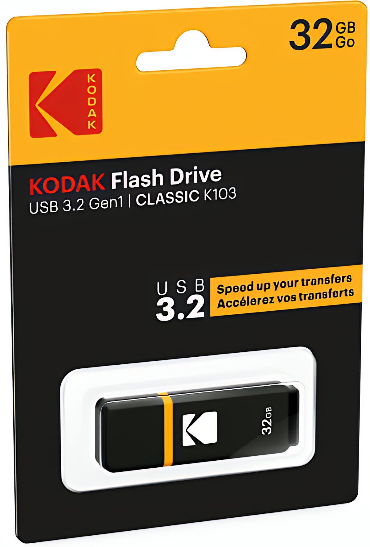 Memorie Externa USB-A 3.2 Kodak K100, 16Gb EKMMD16GK103