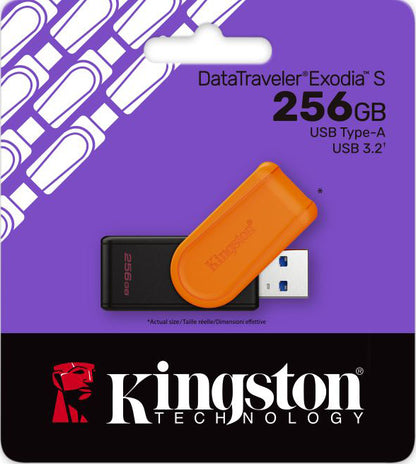Memorie Externa USB-A 3.2 Kingston DT Exodia S, 256Gb DTXS/256GB