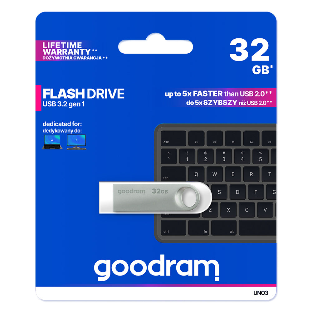 Memorie Externa USB-A 3.2 GoodRam UNO3, 32Gb