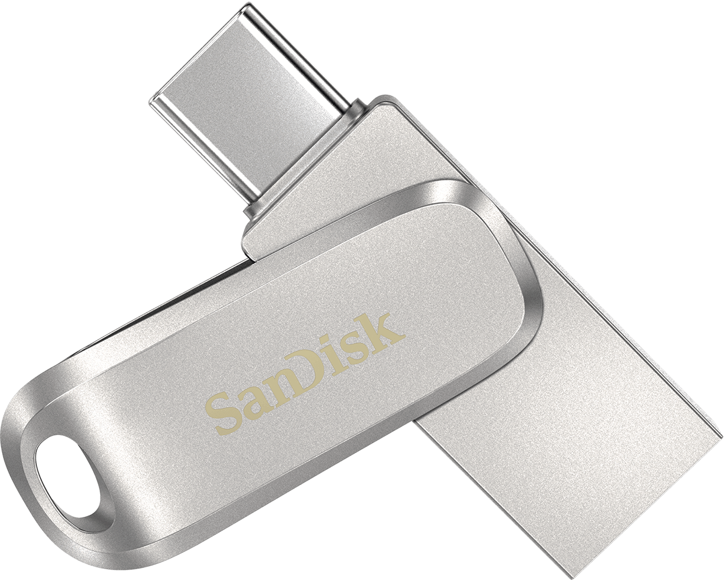 Memorie Externa USB-A 3.2 / USB-C SanDisk Ultra Luxe Dual Drive, 128Gb SDDDC4-128G-G46