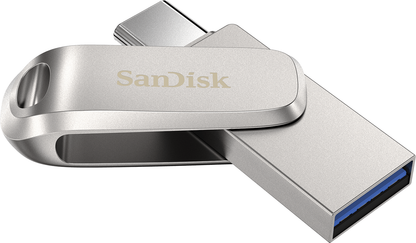 Memorie Externa USB-A 3.2 / USB-C SanDisk Ultra Luxe Dual Drive, 32Gb SDDDC4-032G-G46