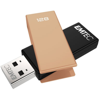 Memorie Externa USB-A Emtec C350 Brick, 128Gb ECMMD128GC352