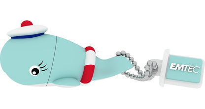 Memorie Externa USB-A Emtec M337 Whale, 16Gb ECMMD16GM337