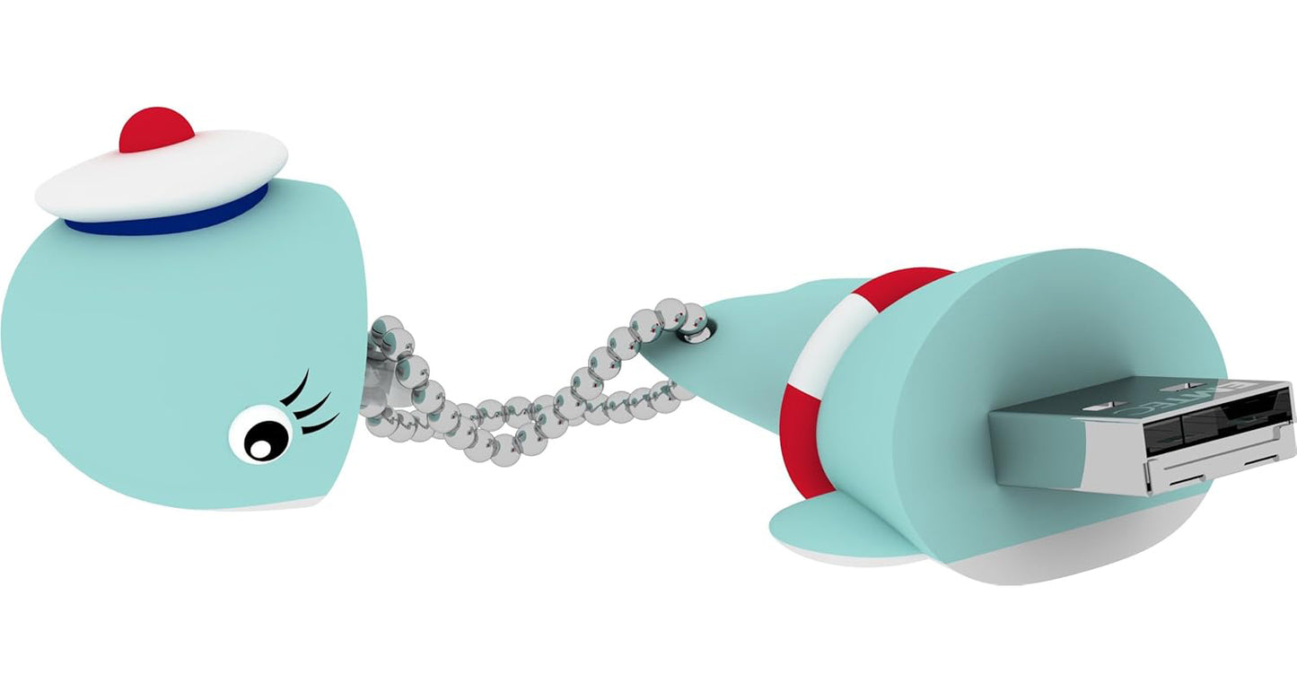 Memorie Externa USB-A Emtec M337 Whale, 16Gb ECMMD16GM337