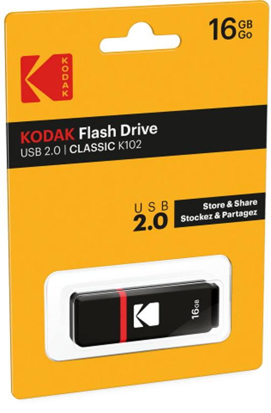 Memorie Externa USB-A Kodak K102, 16Gb EKMMD16GK102