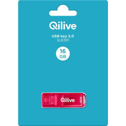 Memorie Externa USB-A Qilive Q.8391, 16Gb EKMMD16GK102QL