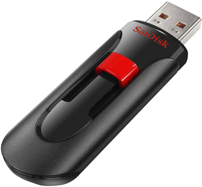 Memorie Externa USB-A SanDisk Cruzer Glide, 64Gb SDCZ60-064G-B35