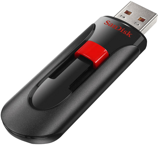 Memorie Externa USB-A SanDisk Cruzer Glide, 64Gb SDCZ60-064G-B35