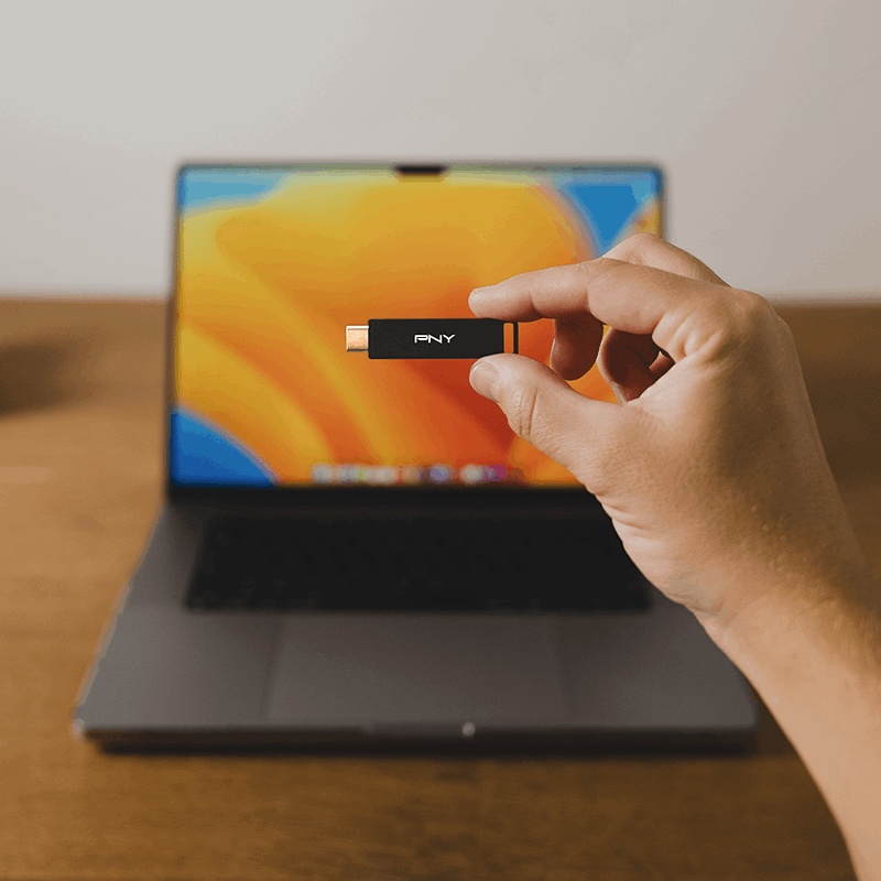 Memorie Externa USB-C PNY Elite X, 64Gb P-FDI64GELTXC-GE