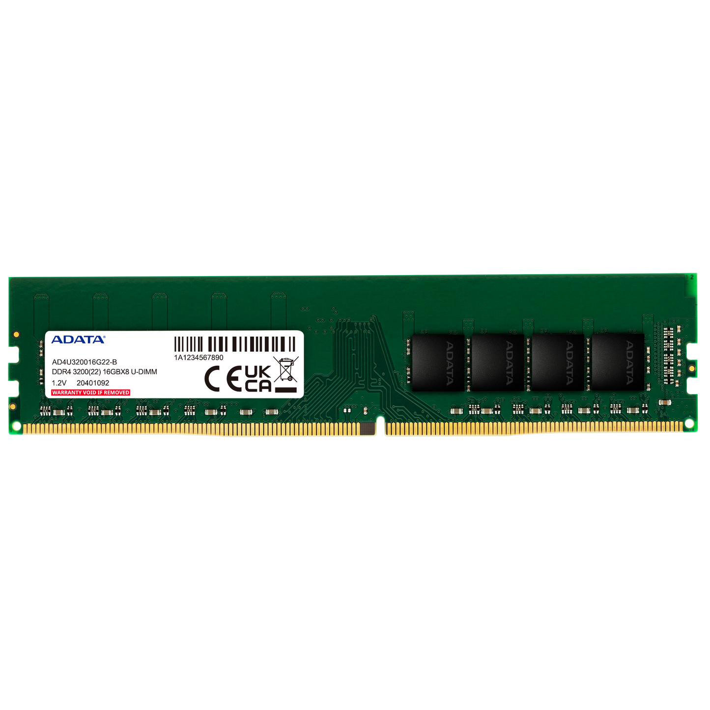 Memorie RAM Adata Premier, DDR4, 16GB, 3200Mhz AD4U320016G22-SGN
