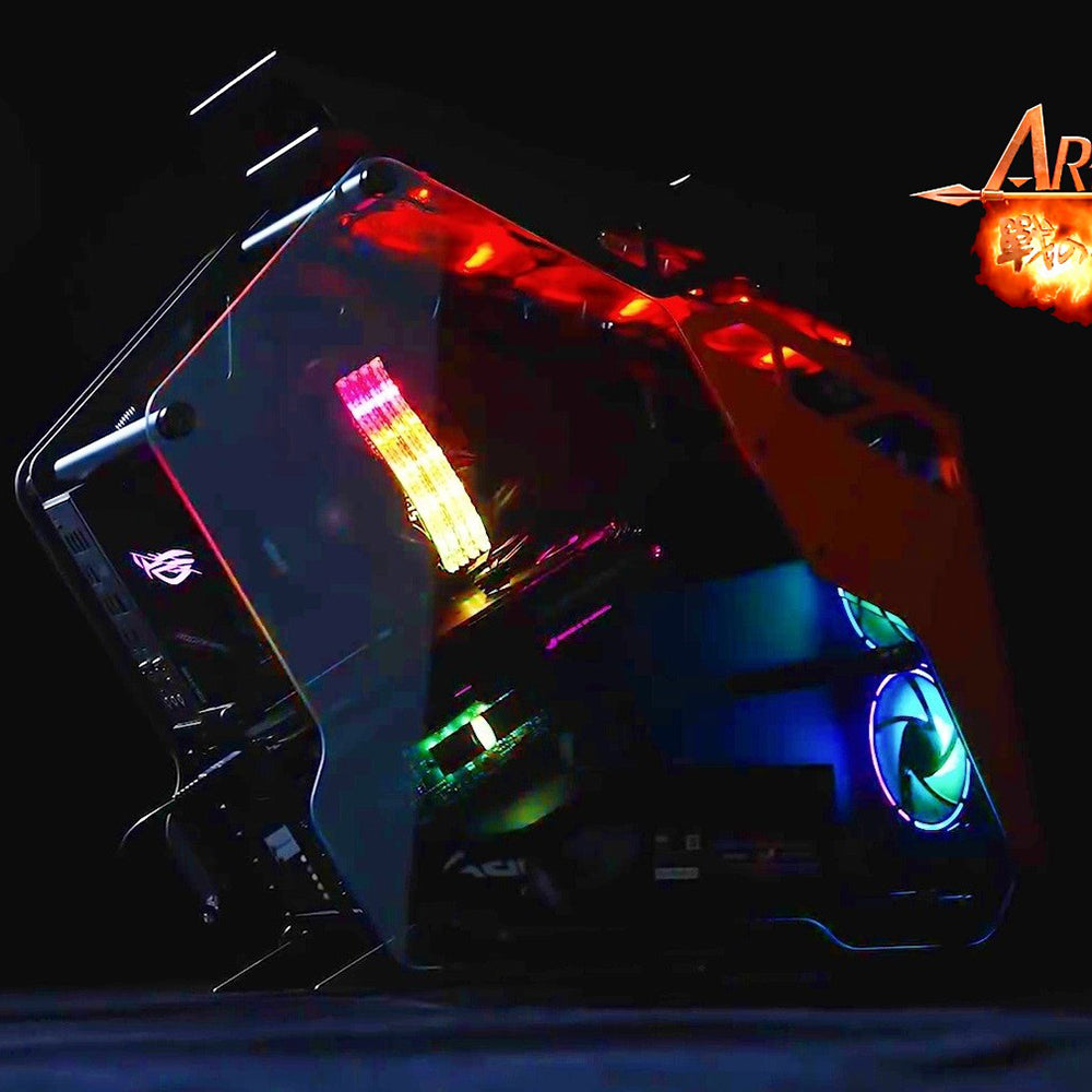 Memorie RAM Dato Ares Armor, DDR4, RGB, 8GB, 3600Mhz, CL18, Neagra AMRGB1G88G36K