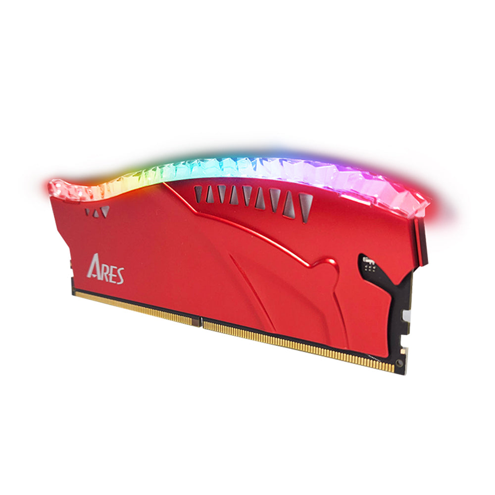 Memorie RAM Dato Ares Armor Lite, DDR4, RGB, 8GB, 3600Mhz, CL18, Rosie ARB8G4R36