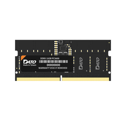 Memorie RAM Dato, DDR5, 8GB, 5600Mhz, Neagra DT8G5DS56