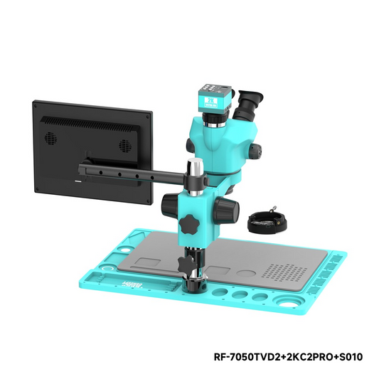 Microscop cu Monitor si Camera RF4 RF-7050TVD2 + 2KC2PRO + S010