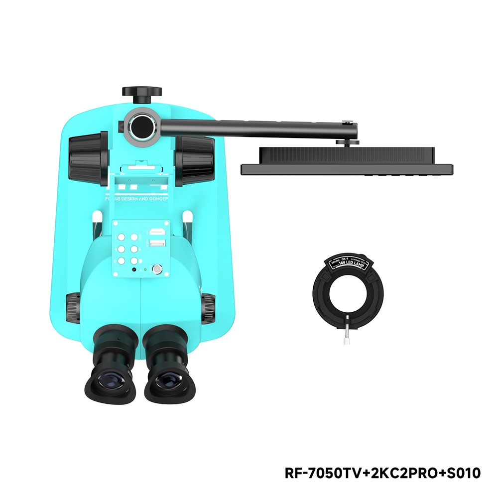 Microscop cu Monitor si Camera RF4 RF-7050TV + 2KC2PRO + S010