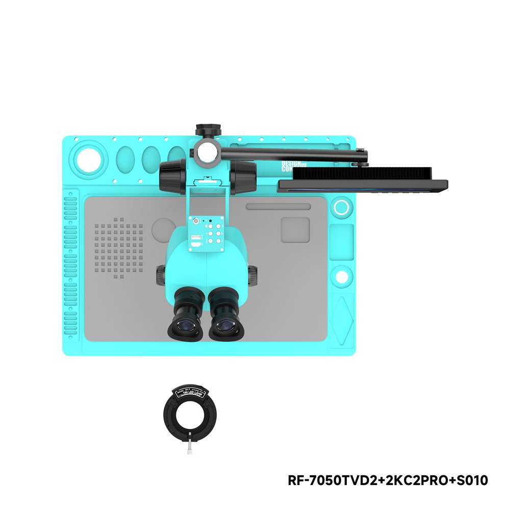 Microscop cu Monitor si Camera RF4 RF-7050TVD2 + 2KC2PRO + S010