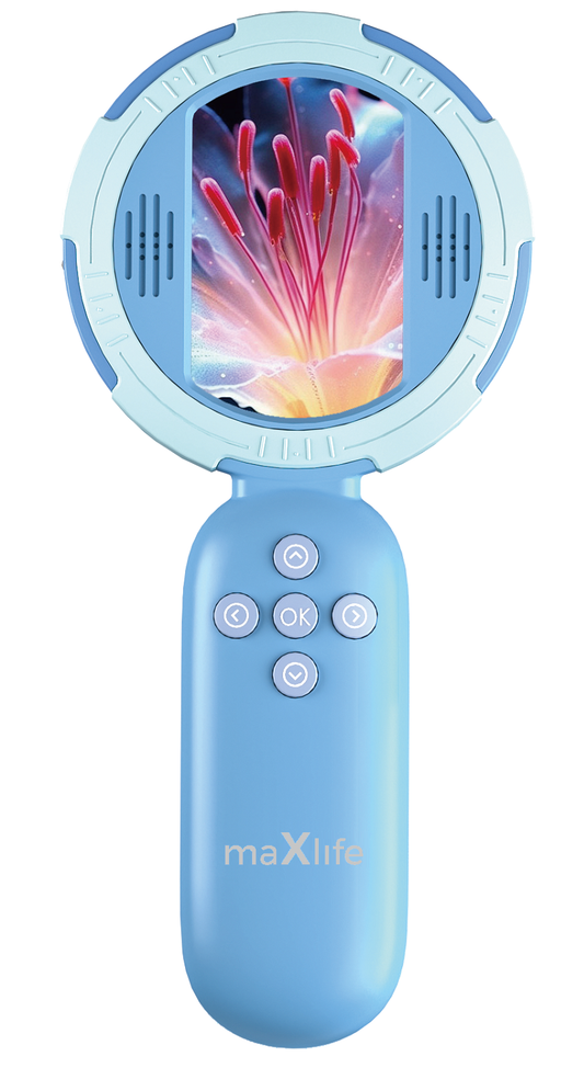 Microscop MaXlife MXDM-100, Albastru