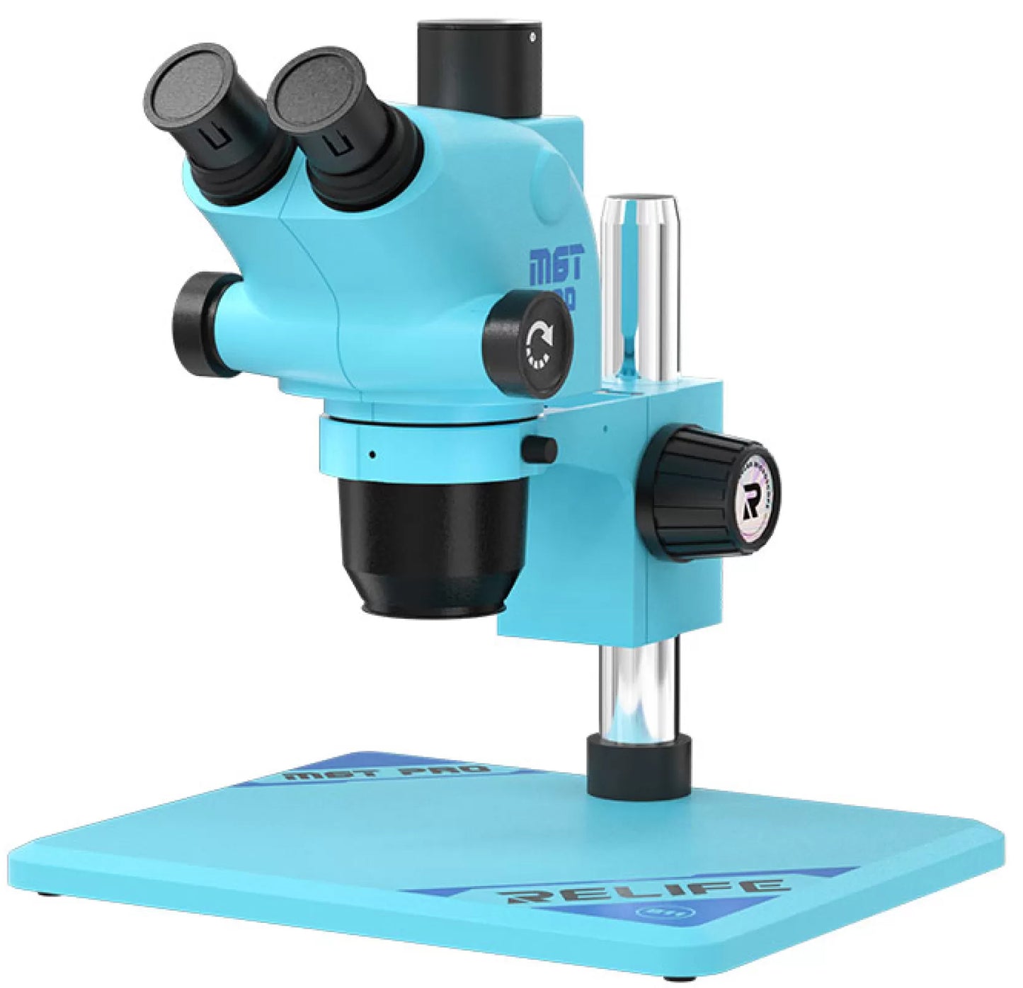 Microscop Relife RL-M6T Pro-B11, Turcoaz