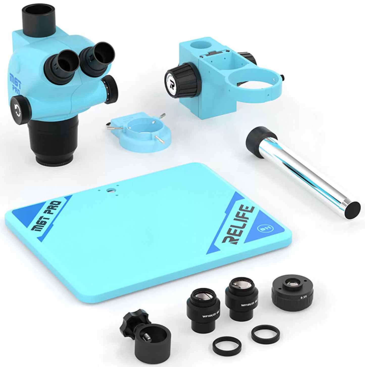 Microscop Relife RL-M6T Pro-B11, Turcoaz