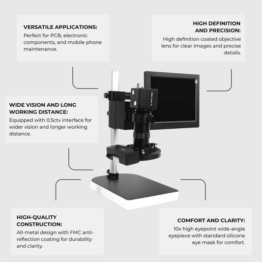 Microscop Sunshine MS8E-01, Negru