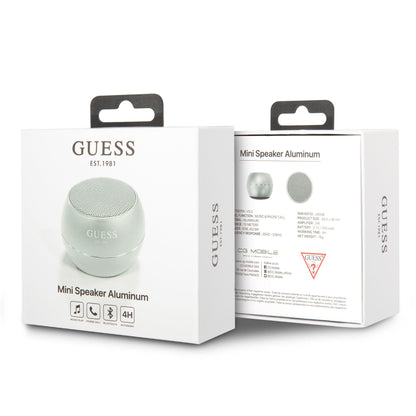 Boxa Portabila Bluetooth Guess, 3W, Argintie