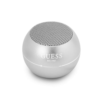Boxa Portabila Bluetooth Guess, 3W, Argintie