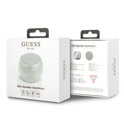 Boxa Portabila Bluetooth Guess, 3W, Argintie