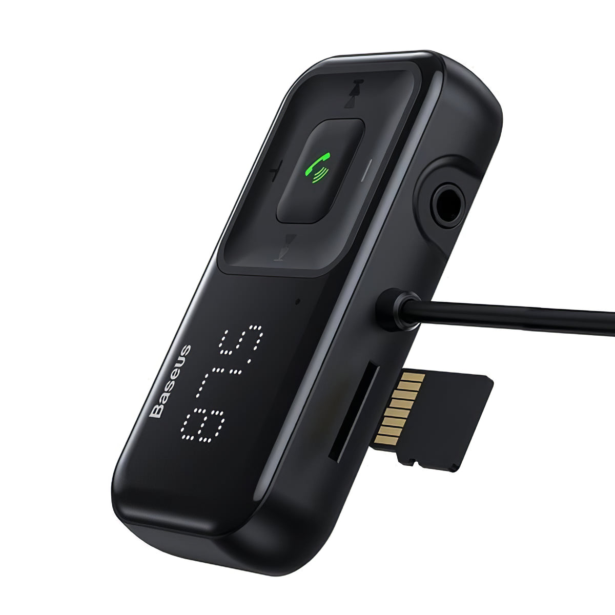 Modulator FM Bluetooth Baseus T-Typed, 2 x USB-A CCMT000201