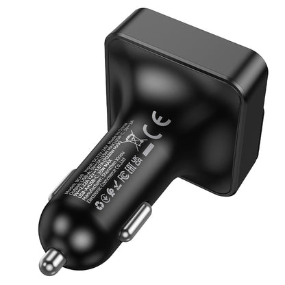 Modulator FM Bluetooth Borofone BC60 Hero, 2 x USB-A - 1 x USB-C