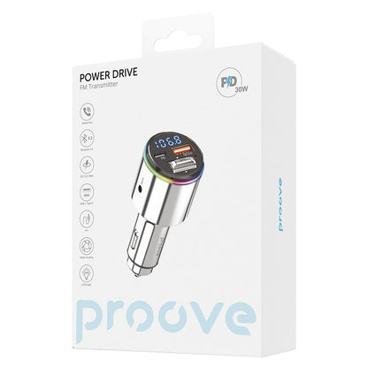 Modulator FM Bluetooth Proove, 1 x USB-A - 1 x USB-C FMPD30110006