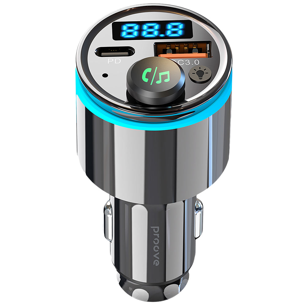 Modulator FM Bluetooth Proove, 1 x USB-A - 1 x USB-C FMNX30110001