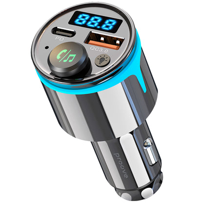 Modulator FM Bluetooth Proove, 1 x USB-A - 1 x USB-C FMNX30110001
