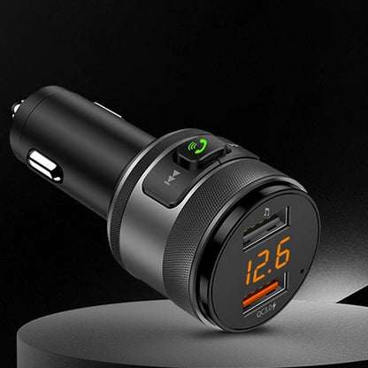 Modulator FM Bluetooth Techsuit VoltTune, 2 x USB-A