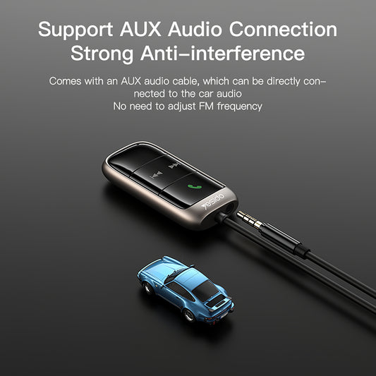 Modulator FM Bluetooth Yesido YAU32, 1 x 3.5mm - 1 x microSD