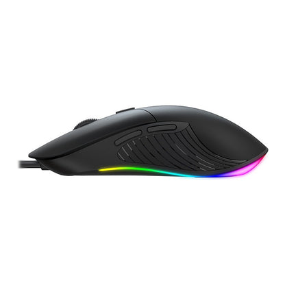Mouse Gaming Wired USB HAVIT MS1020WB, RGB, 240DPI, Negru